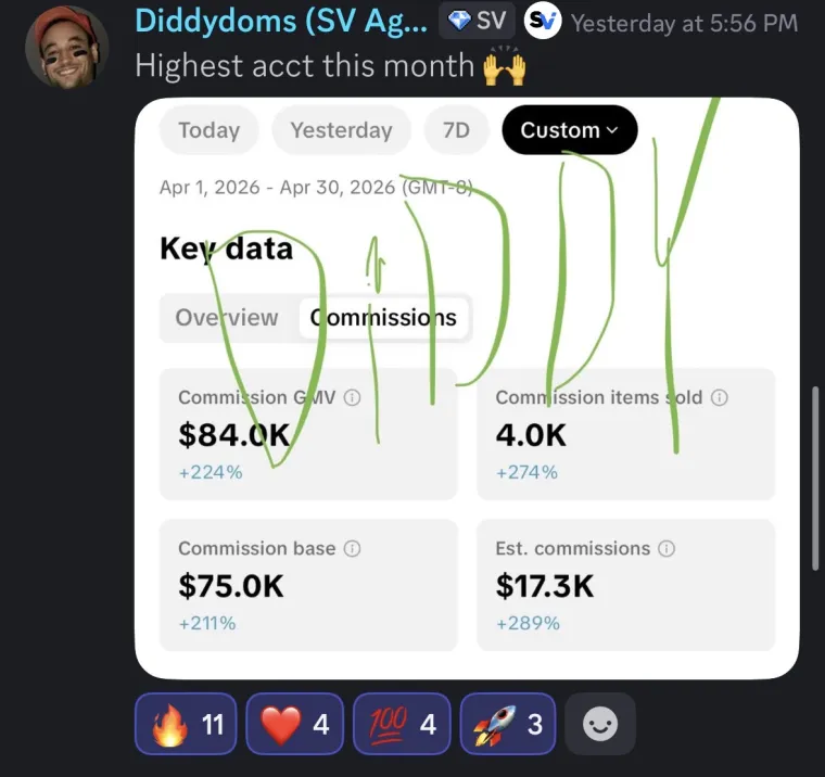 Creator win shared in the Stay Viral community