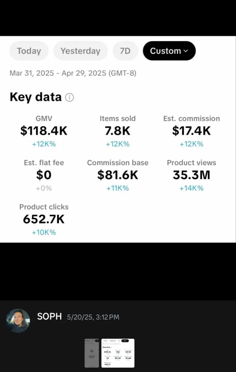 Creator win shared in the Stay Viral community